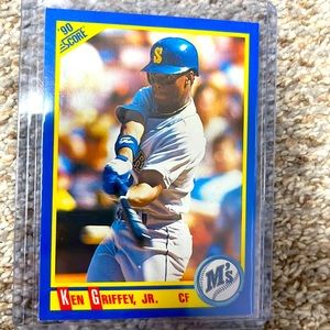 Ken Griffey Jr 1990 score baseball card